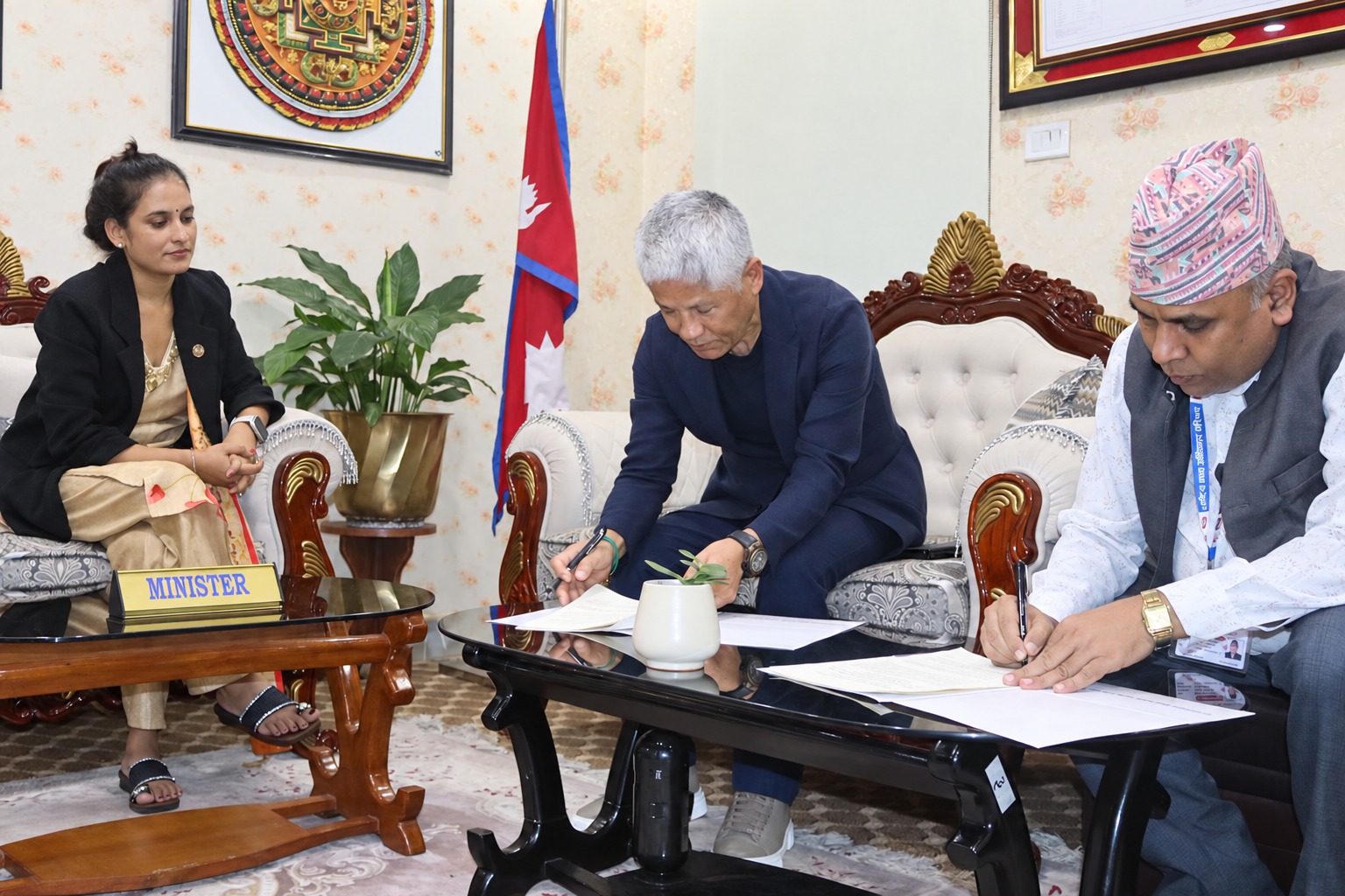 Agreement between Council and MIT Group Foundation for Protection of Flood-Affected Children