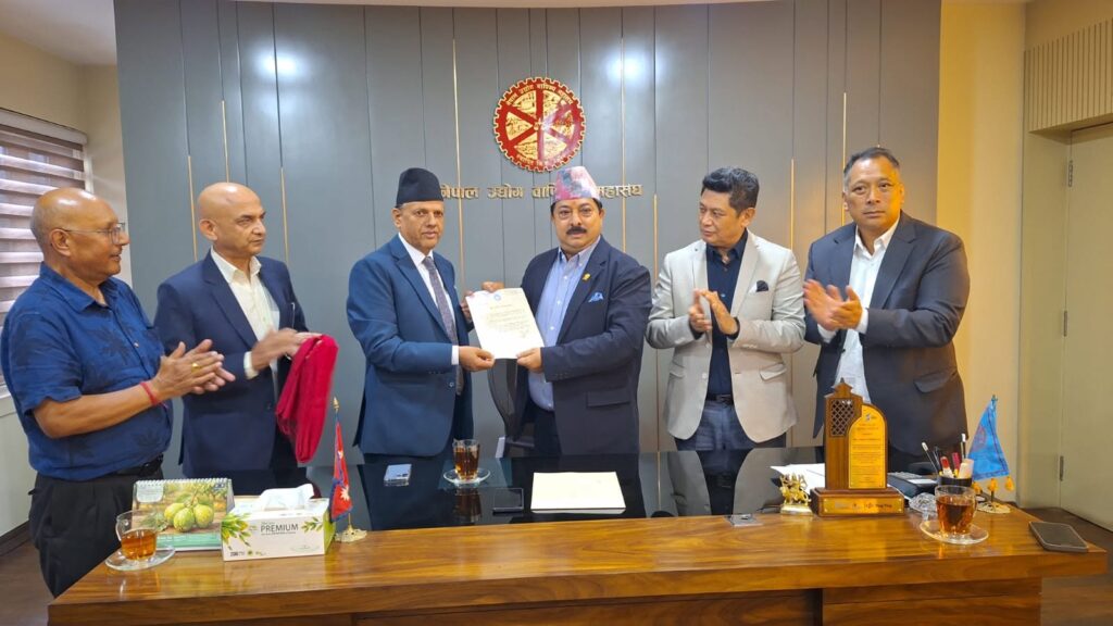 Dr. Gopal Prasad Tiwari Appointed Director General of Nepal Chamber of Commerce and Industry