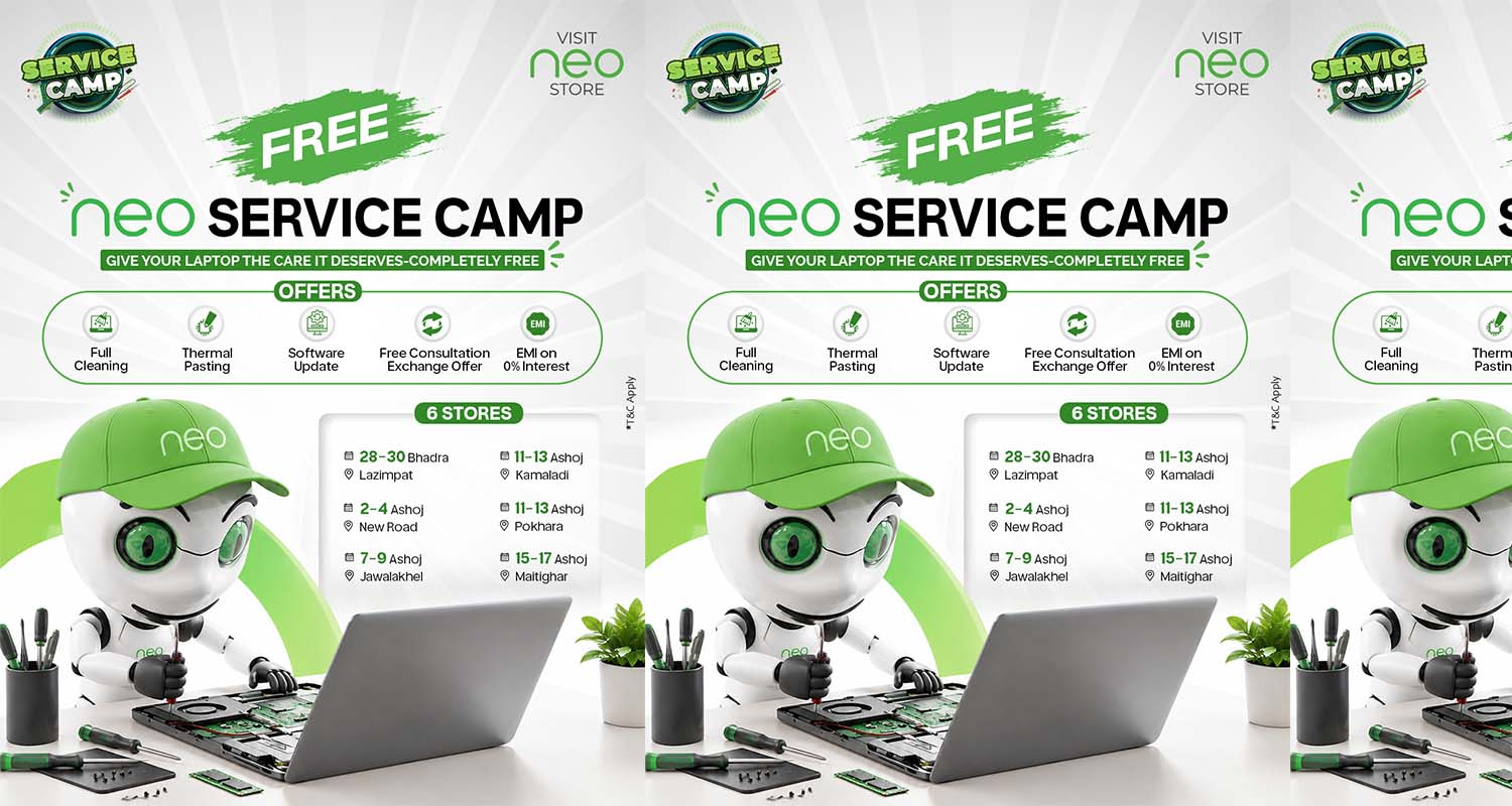 'Neo Service Camp' launched with laptop service, upgrade, and exchange facilities