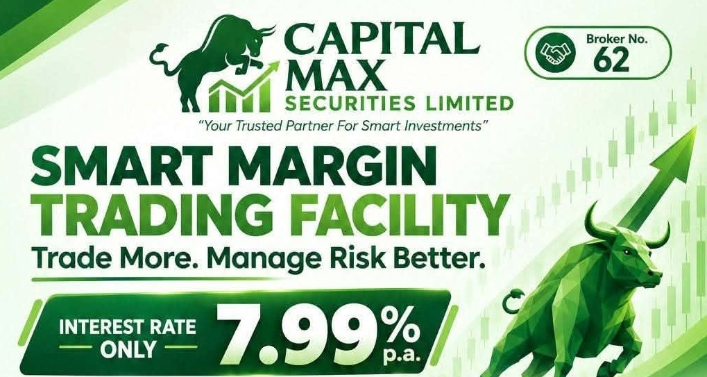 Capital Max Securities launches Smart Margin Trading facility at 7.99% interest rate