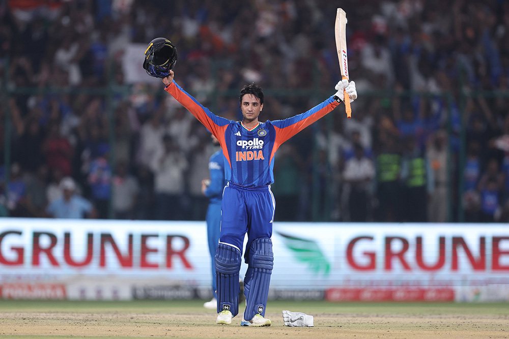 Abhishek Sharma's record century off 30 balls, fastest in T20