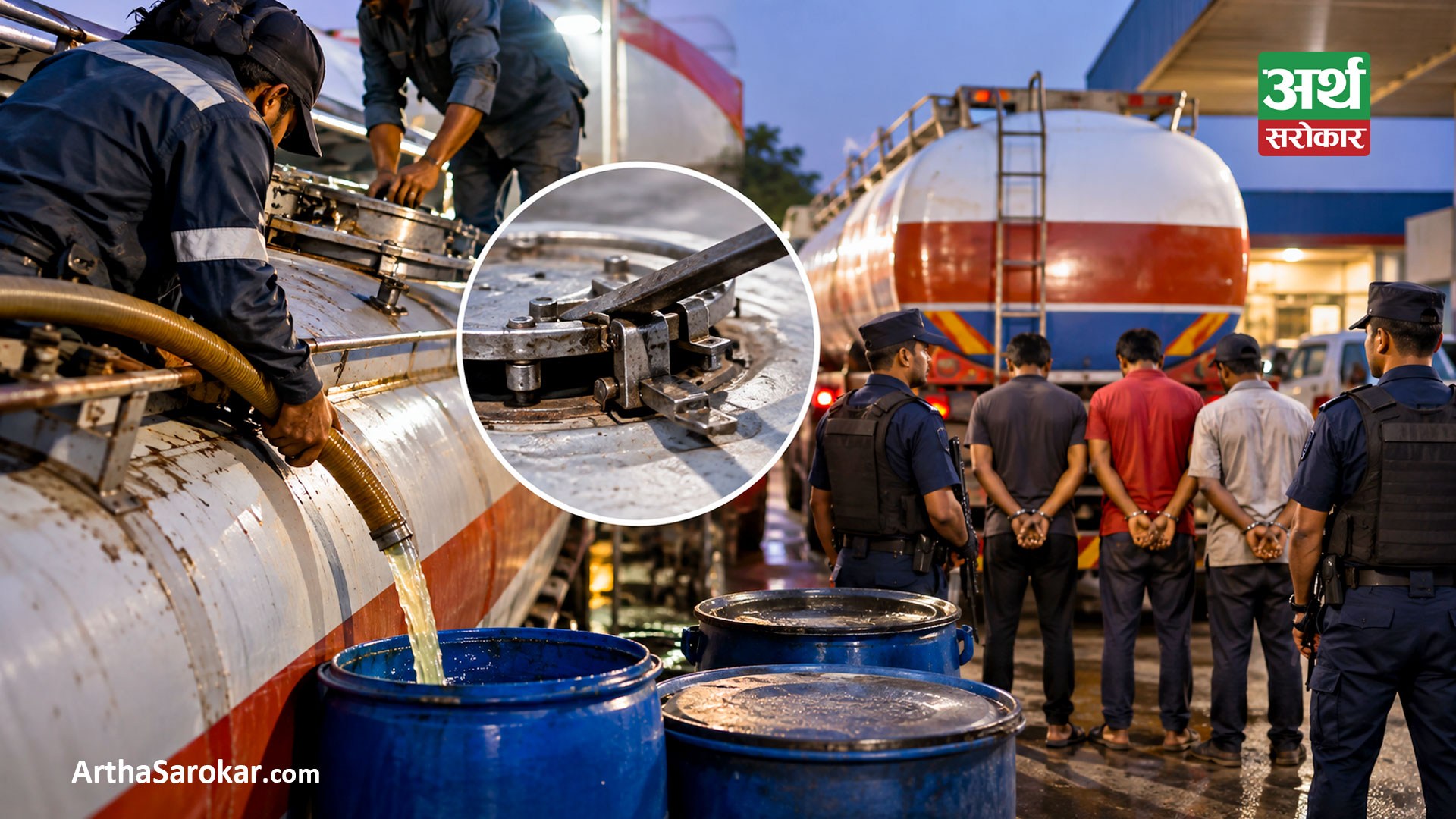Nepal Oil Corporation Takes Strict Action in Diesel Theft Case, Rs 100,000 Fine for Store and Lifetime Depot Ban for Driver