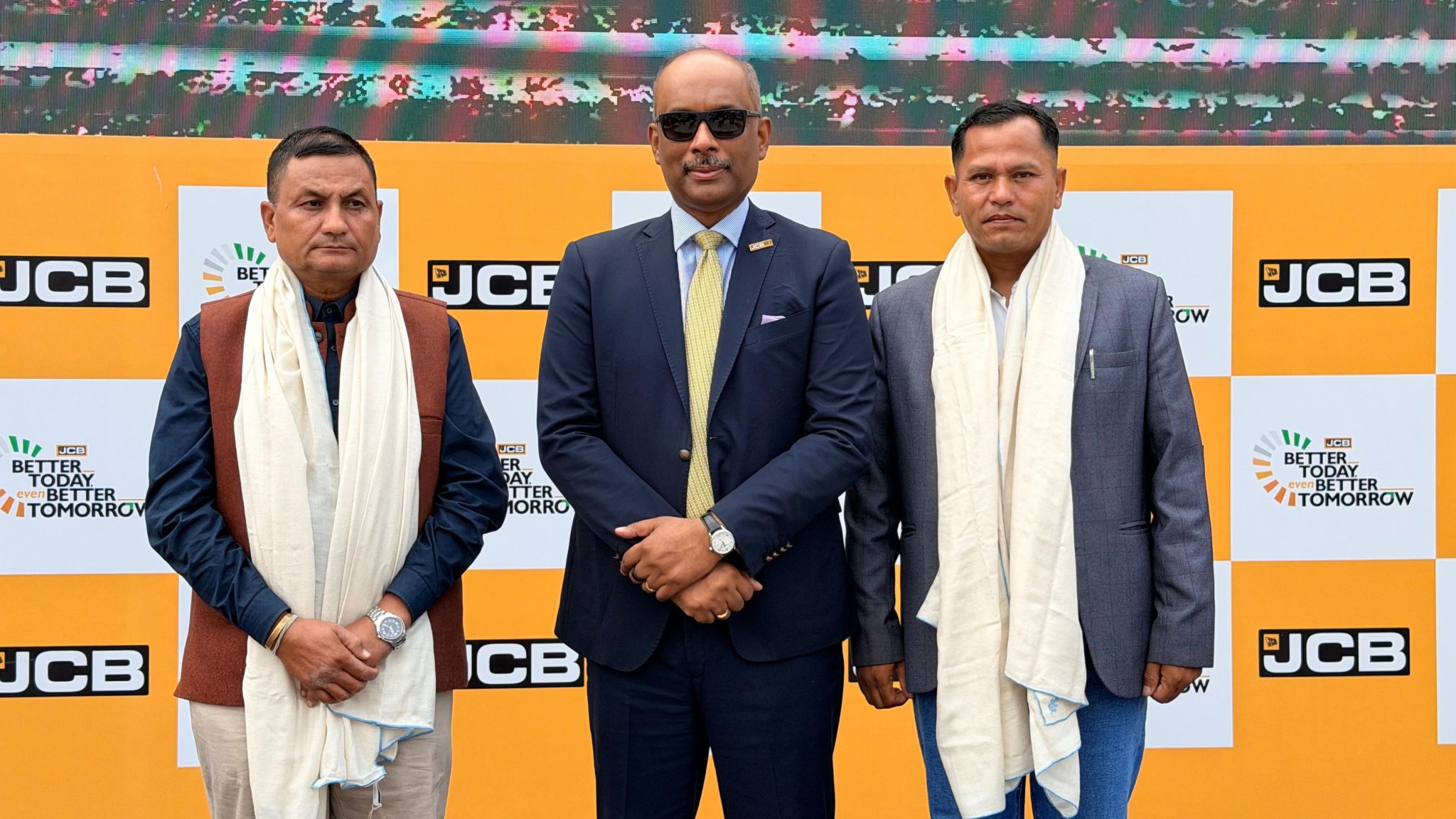 JCB India Honors Two Nepali Customers for Their Role in Bhotekoshi Flood Rescue