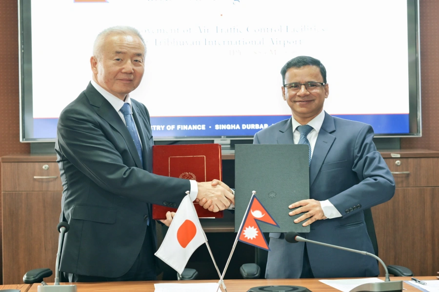 Japan Grants Rs 2.77 Billion to Upgrade Tribhuvan International Airport's Air Traffic Control