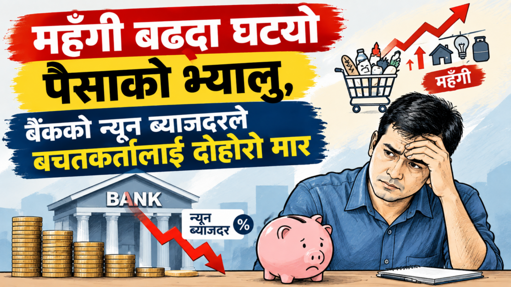 Inflation Hits 5.96% While Bank Deposit Rates Fall to 3.15%, Savers Bear Double Blow