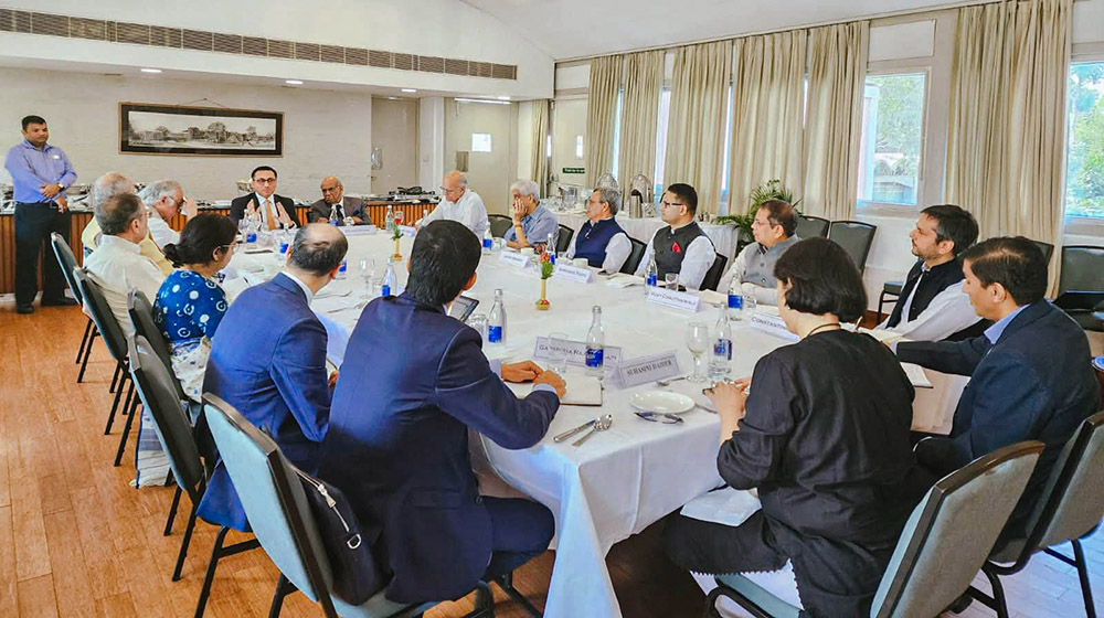 Finance Minister Dr. Wagle Participates in Diplomatic Roundtable in New Delhi